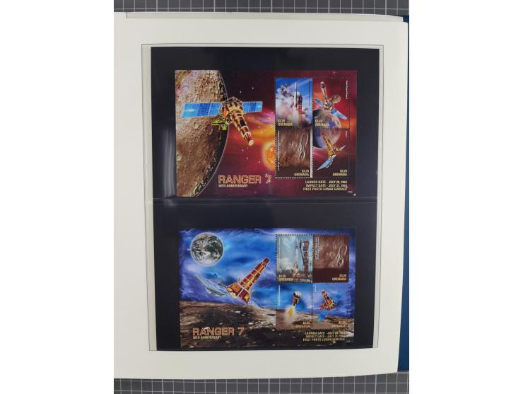 1969/2019, MNH collection of stamps and souvenir/mini/de luxe sheets in seven binders, comprising a wide range of attractive 