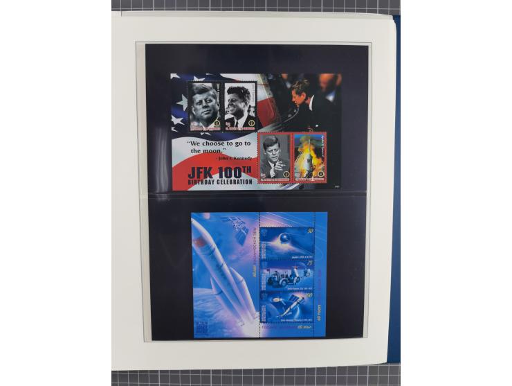 1969/2019, MNH collection of stamps and souvenir/mini/de luxe sheets in seven binders, comprising a wide range of attractive 