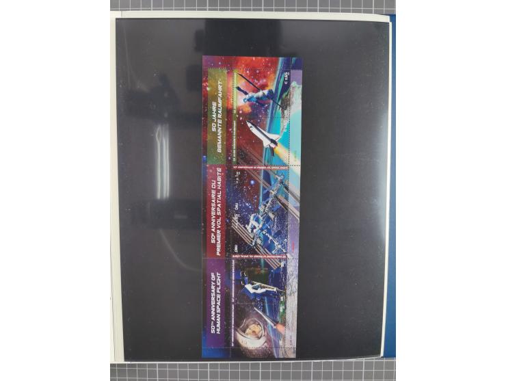 1969/2019, MNH collection of stamps and souvenir/mini/de luxe sheets in seven binders, comprising a wide range of attractive 