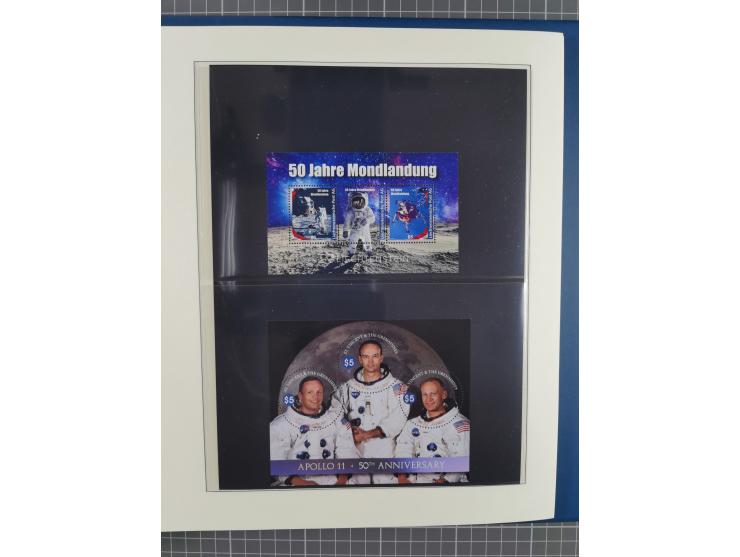 1969/2019, MNH collection of stamps and souvenir/mini/de luxe sheets in seven binders, comprising a wide range of attractive 