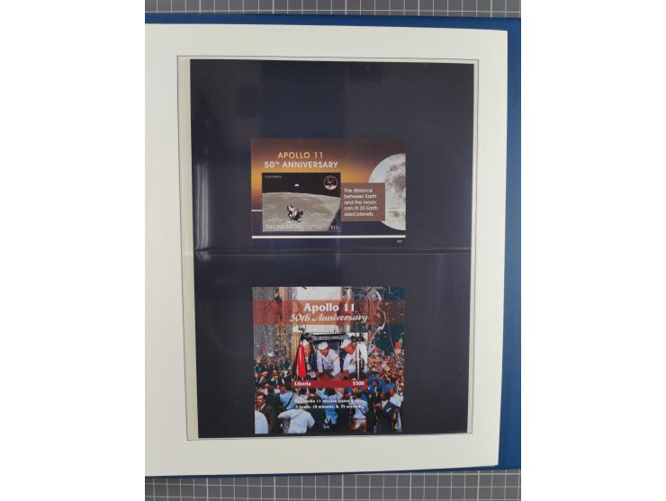 1969/2019, MNH collection of stamps and souvenir/mini/de luxe sheets in seven binders, comprising a wide range of attractive 