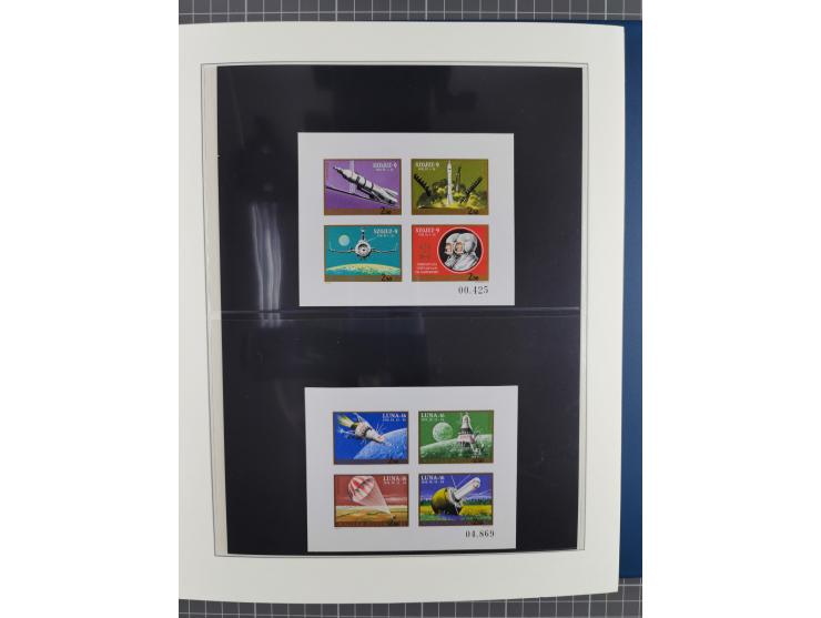 1969/2019, MNH collection of stamps and souvenir/mini/de luxe sheets in seven binders, comprising a wide range of attractive 