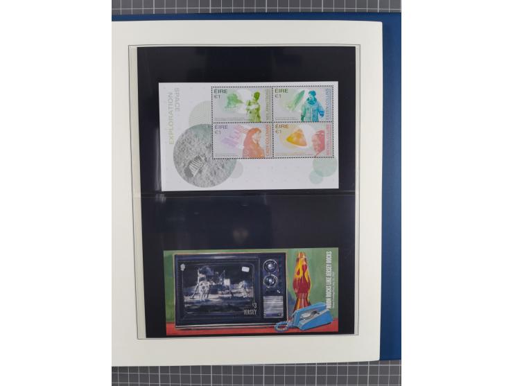 1969/2019, MNH collection of stamps and souvenir/mini/de luxe sheets in seven binders, comprising a wide range of attractive 