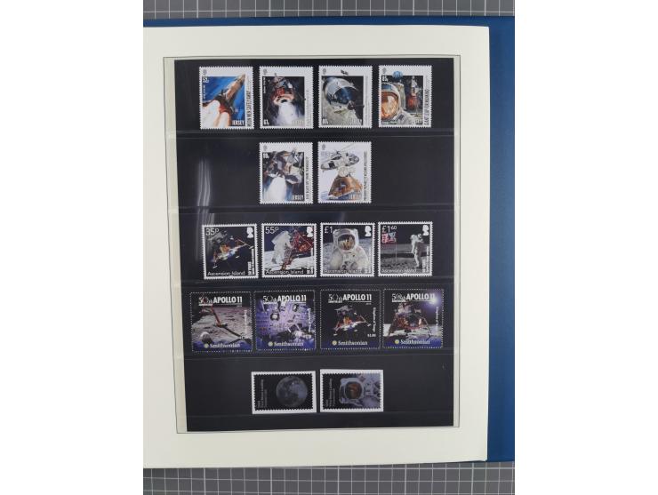 1969/2019, MNH collection of stamps and souvenir/mini/de luxe sheets in seven binders, comprising a wide range of attractive 