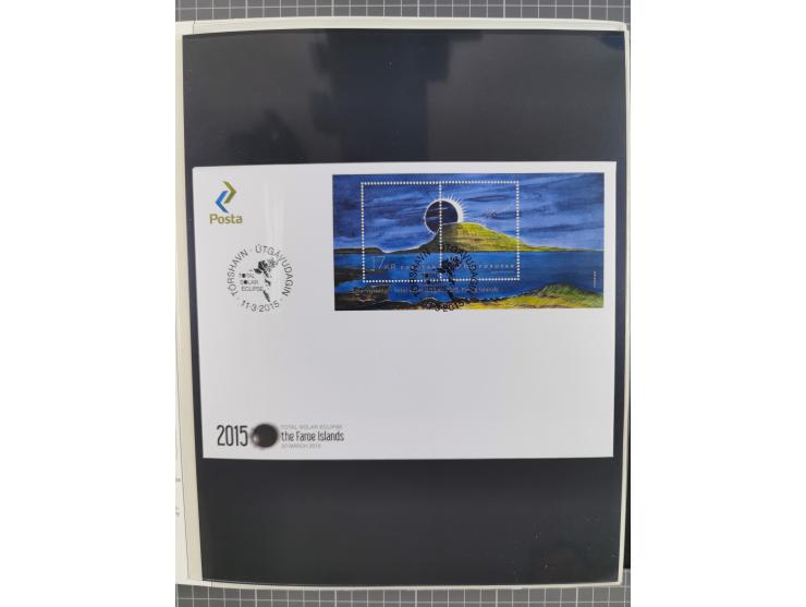 1962/2019, thematic collection with commemorative covers/cards and some MNH material, incl. imperfs, Romania 1971 Sojuz 11 so