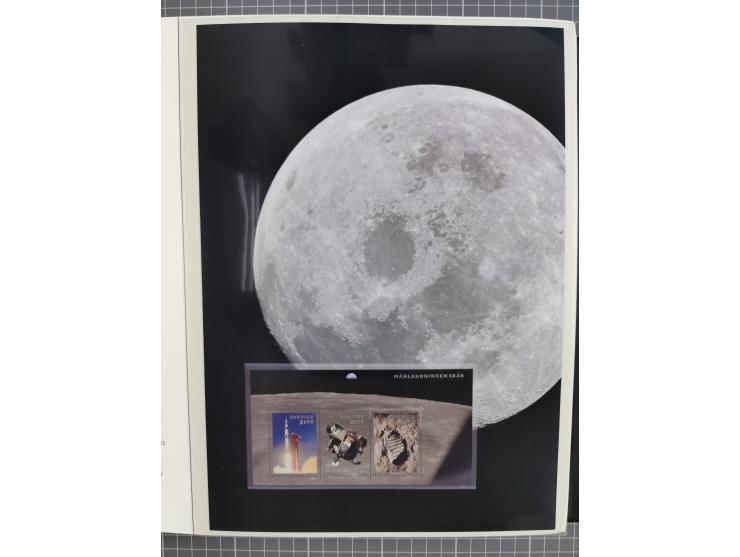 1962/2019, thematic collection with commemorative covers/cards and some MNH material, incl. imperfs, Romania 1971 Sojuz 11 so