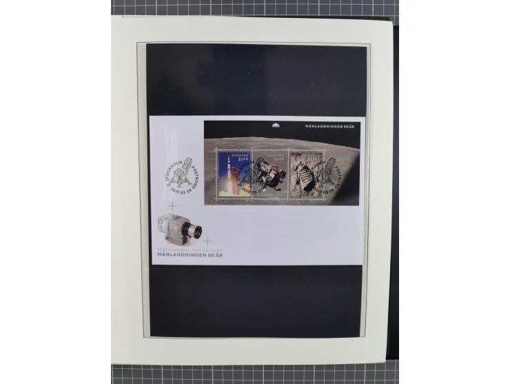 1962/2019, thematic collection with commemorative covers/cards and some MNH material, incl. imperfs, Romania 1971 Sojuz 11 so