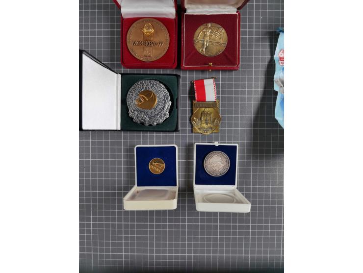 MEDALS from Harry von Hofmann of Hamburg (1931–2021).&nbsp;This is the third of three lots offering medals from his active ti