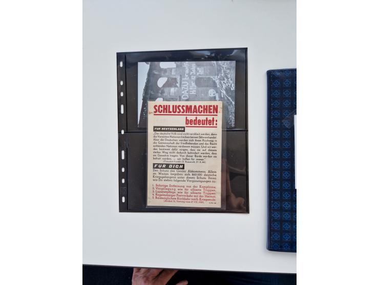 1933/45, Propaganda, umfangreiche und aussagekräftige Sammlung zum Thema: Hitlers verbrecherische NSDAP und ihre zerstörerisc