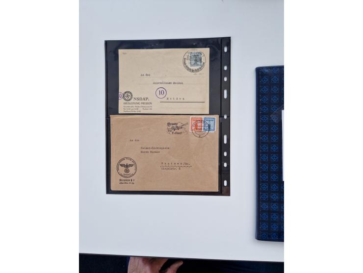 1933/45, Propaganda, umfangreiche und aussagekräftige Sammlung zum Thema: Hitlers verbrecherische NSDAP und ihre zerstörerisc