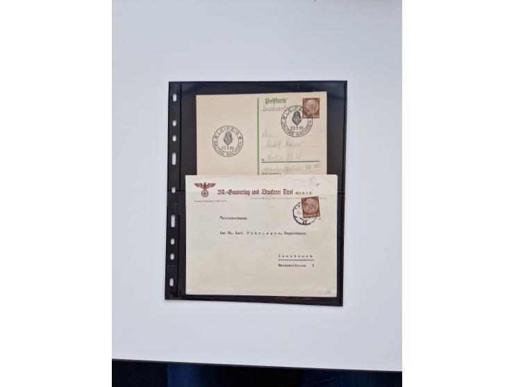 1933/45, Propaganda, umfangreiche und aussagekräftige Sammlung zum Thema: Hitlers verbrecherische NSDAP und ihre zerstörerisc