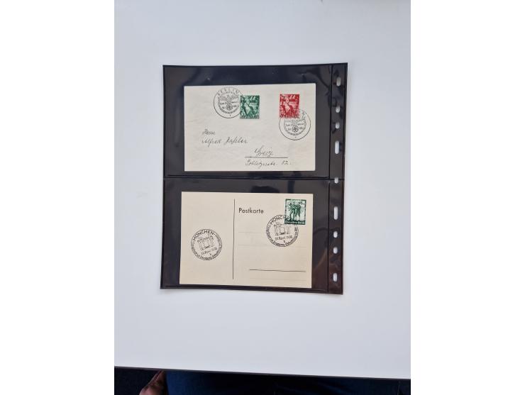 1933/45, Propaganda, umfangreiche und aussagekräftige Sammlung zum Thema: Hitlers verbrecherische NSDAP und ihre zerstörerisc