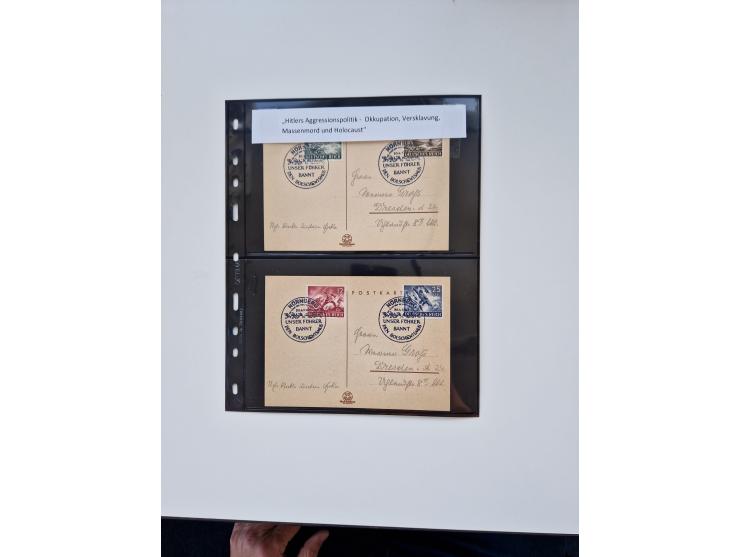 1933/45, Propaganda, umfangreiche und aussagekräftige Sammlung zum Thema: Hitlers verbrecherische NSDAP und ihre zerstörerisc