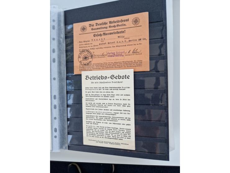 1933/45, Propaganda, umfangreiche und aussagekräftige Sammlung zum Thema: Hitlers verbrecherische NSDAP und ihre zerstörerisc