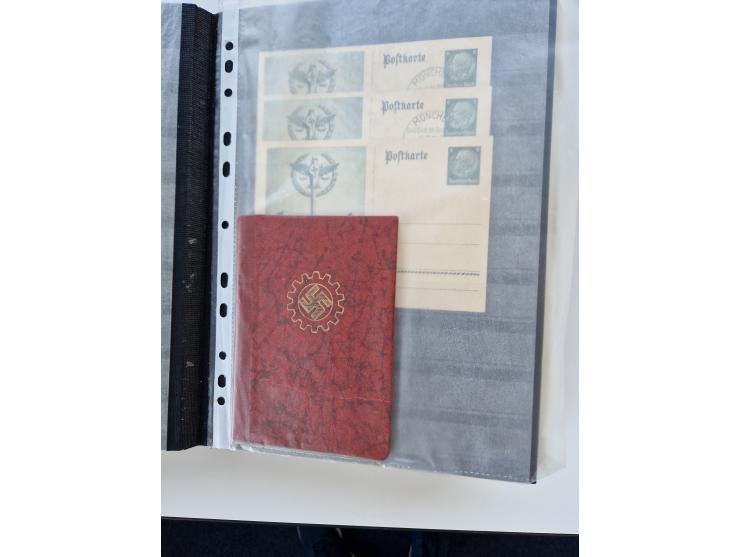 1933/45, Propaganda, umfangreiche und aussagekräftige Sammlung zum Thema: Hitlers verbrecherische NSDAP und ihre zerstörerisc