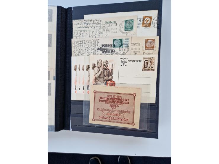 1933/45, Propaganda, umfangreiche und aussagekräftige Sammlung zum Thema: Hitlers verbrecherische NSDAP und ihre zerstörerisc