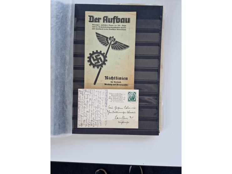 1933/45, Propaganda, umfangreiche und aussagekräftige Sammlung zum Thema: Hitlers verbrecherische NSDAP und ihre zerstörerisc