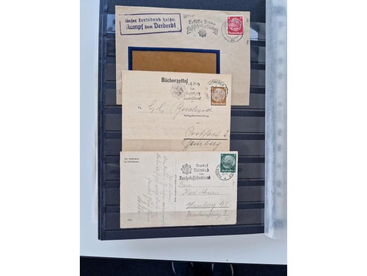 1933/45, Propaganda, umfangreiche und aussagekräftige Sammlung zum Thema: Hitlers verbrecherische NSDAP und ihre zerstörerisc