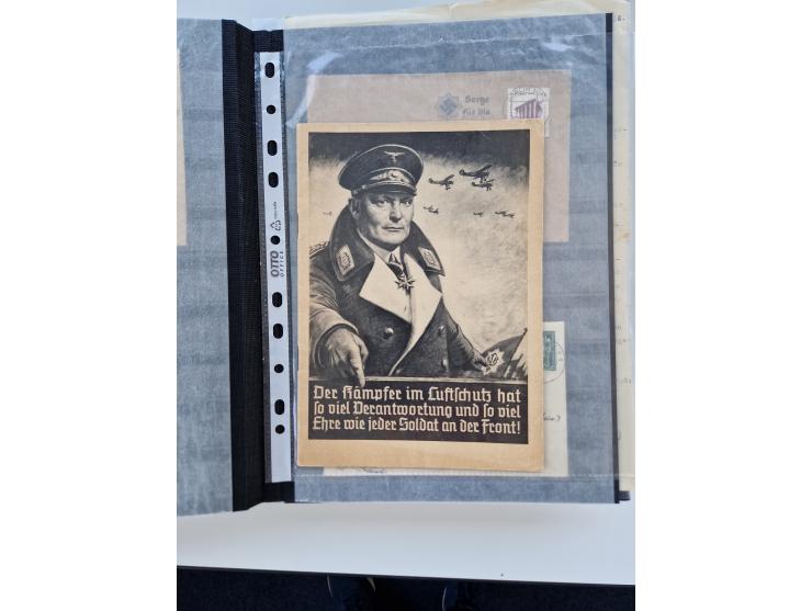 1933/45, Propaganda, umfangreiche und aussagekräftige Sammlung zum Thema: Hitlers verbrecherische NSDAP und ihre zerstörerisc