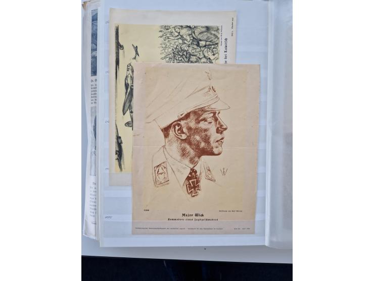 1933/45, Propaganda, umfangreiche und aussagekräftige Sammlung zum Thema: Hitlers verbrecherische NSDAP und ihre zerstörerisc