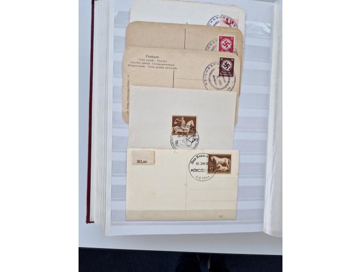 1933/45, Propaganda, umfangreiche und aussagekräftige Sammlung zum Thema: Hitlers verbrecherische NSDAP und ihre zerstörerisc