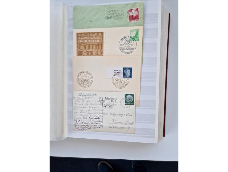 1933/45, Propaganda, umfangreiche und aussagekräftige Sammlung zum Thema: Hitlers verbrecherische NSDAP und ihre zerstörerisc