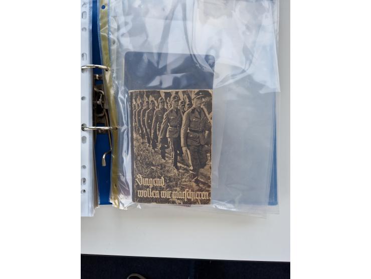 1933/45, Propaganda, umfangreiche und aussagekräftige Sammlung zum Thema: Hitlers verbrecherische NSDAP und ihre zerstörerisc