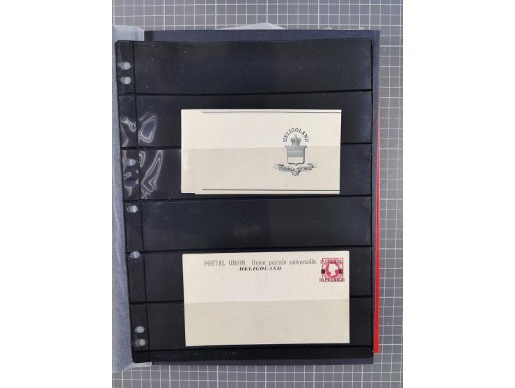 1876/90, Partie von über 40 Belegen, mit Einzel-, Mehrfach- und Mischfrankaturen, dabei einige Ansichtskarten, ungebrauchte K