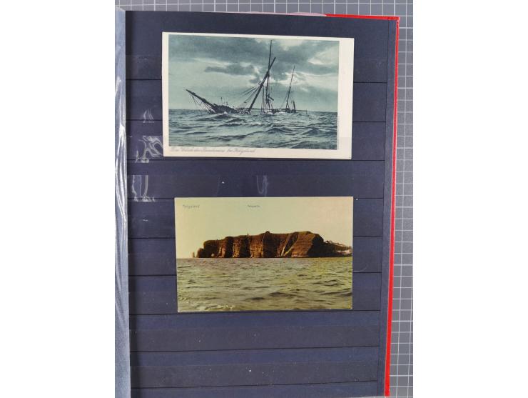 1876/90, Partie von über 40 Belegen, mit Einzel-, Mehrfach- und Mischfrankaturen, dabei einige Ansichtskarten, ungebrauchte K