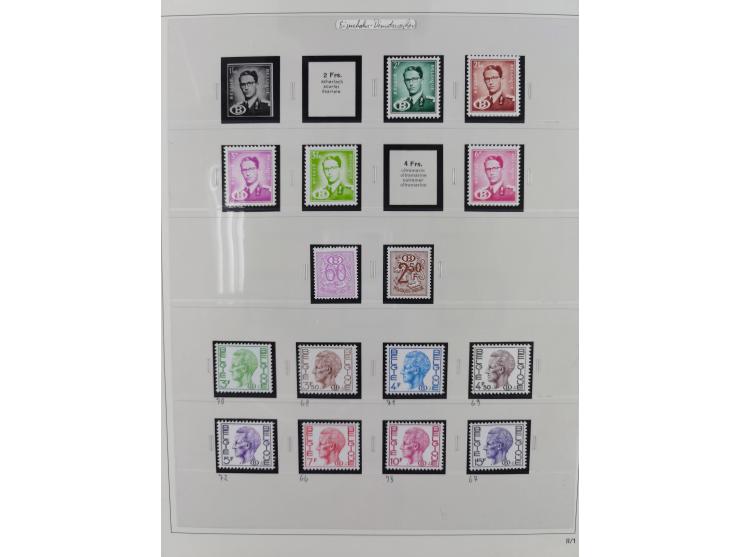 1849/1990, comprehensive mint and used collection in nine binders, except some issues more than complete, showing a deeply sc