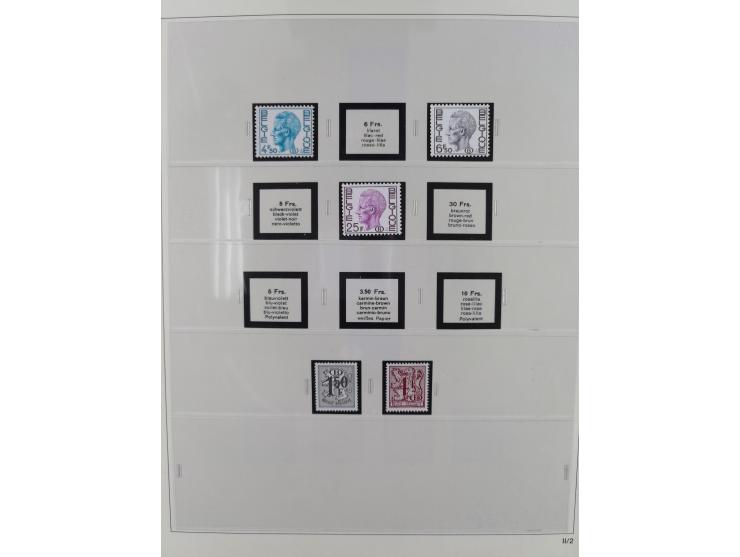 1849/1990, comprehensive mint and used collection in nine binders, except some issues more than complete, showing a deeply sc