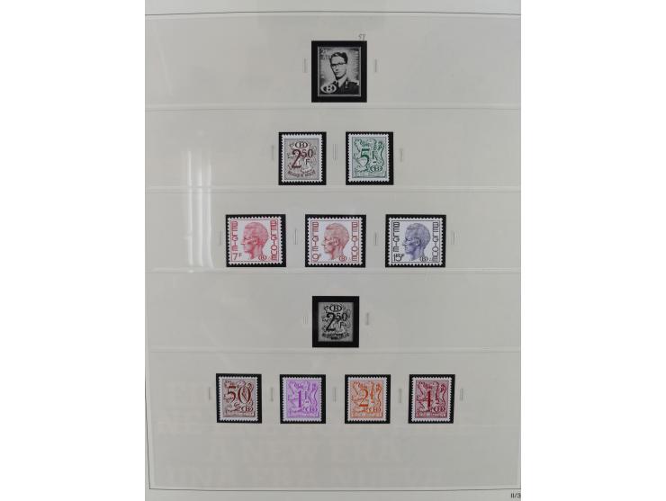 1849/1990, comprehensive mint and used collection in nine binders, except some issues more than complete, showing a deeply sc