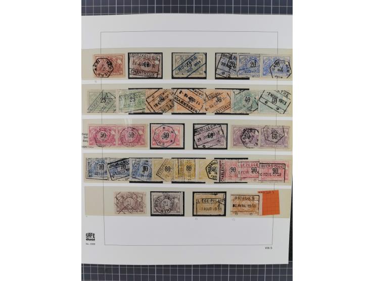 1849/1990, comprehensive mint and used collection in nine binders, except some issues more than complete, showing a deeply sc