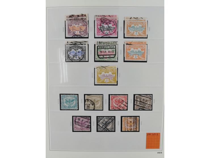 1849/1990, comprehensive mint and used collection in nine binders, except some issues more than complete, showing a deeply sc