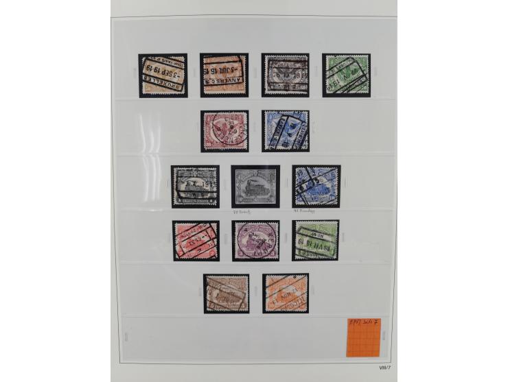 1849/1990, comprehensive mint and used collection in nine binders, except some issues more than complete, showing a deeply sc