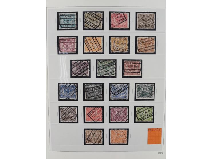 1849/1990, comprehensive mint and used collection in nine binders, except some issues more than complete, showing a deeply sc