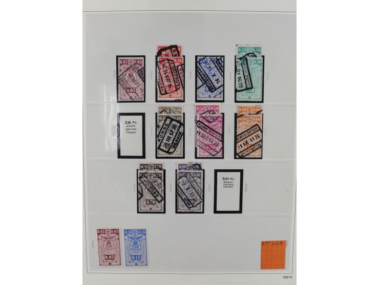 1849/1990, comprehensive mint and used collection in nine binders, except some issues more than complete, showing a deeply sc