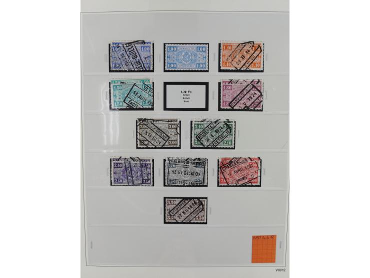 1849/1990, comprehensive mint and used collection in nine binders, except some issues more than complete, showing a deeply sc