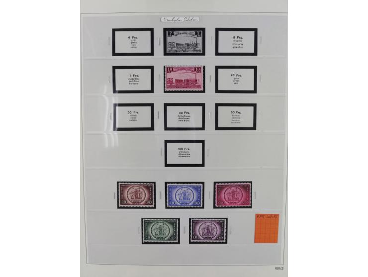 1849/1990, comprehensive mint and used collection in nine binders, except some issues more than complete, showing a deeply sc