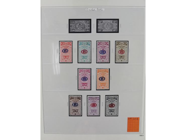 1849/1990, comprehensive mint and used collection in nine binders, except some issues more than complete, showing a deeply sc