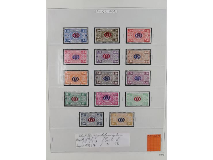 1849/1990, comprehensive mint and used collection in nine binders, except some issues more than complete, showing a deeply sc