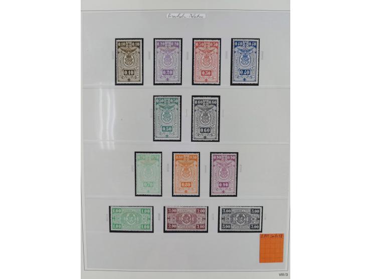 1849/1990, comprehensive mint and used collection in nine binders, except some issues more than complete, showing a deeply sc