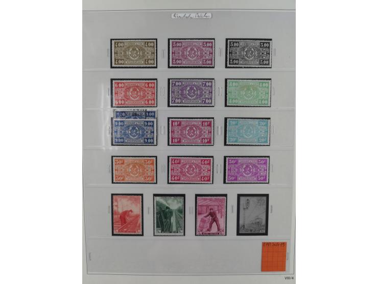 1849/1990, comprehensive mint and used collection in nine binders, except some issues more than complete, showing a deeply sc