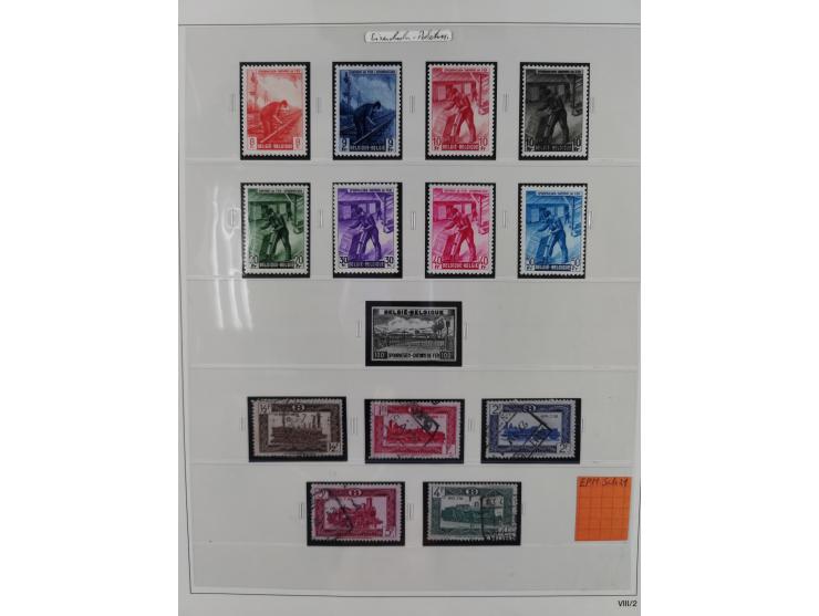 1849/1990, comprehensive mint and used collection in nine binders, except some issues more than complete, showing a deeply sc