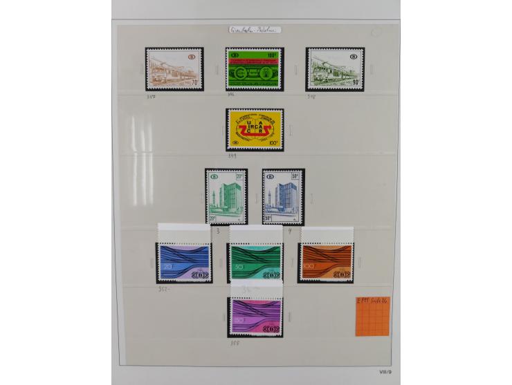 1849/1990, comprehensive mint and used collection in nine binders, except some issues more than complete, showing a deeply sc