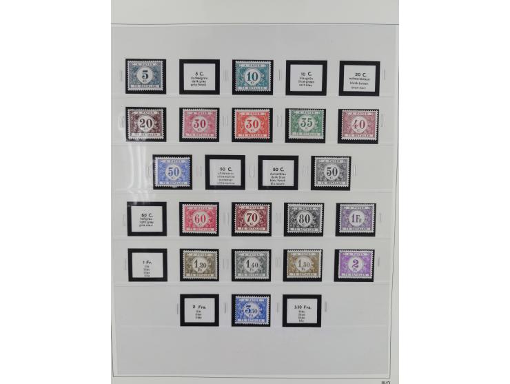 1849/1990, comprehensive mint and used collection in nine binders, except some issues more than complete, showing a deeply sc