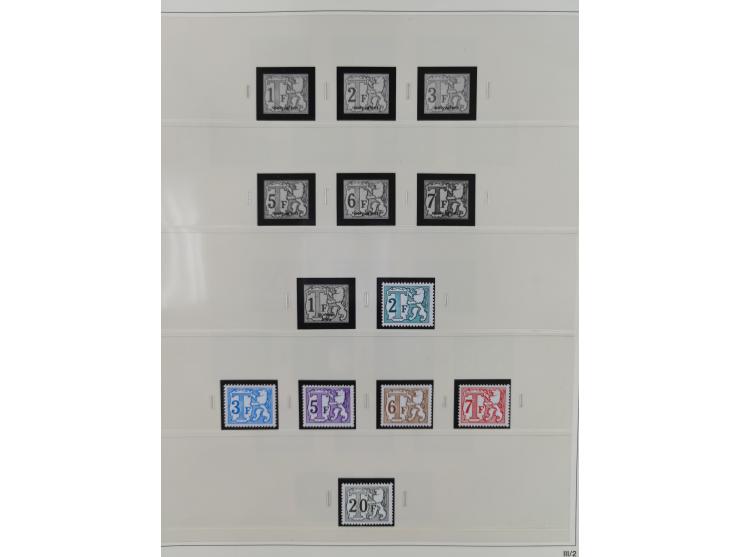 1849/1990, comprehensive mint and used collection in nine binders, except some issues more than complete, showing a deeply sc