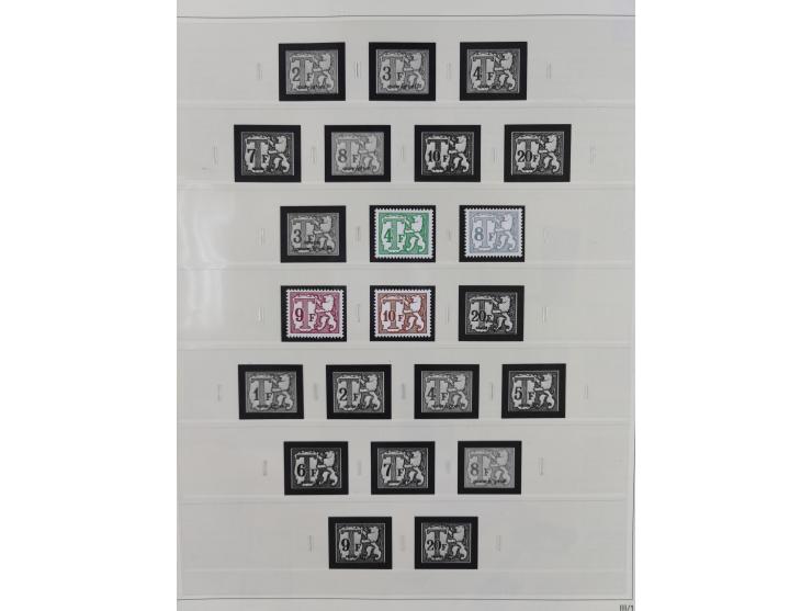 1849/1990, comprehensive mint and used collection in nine binders, except some issues more than complete, showing a deeply sc