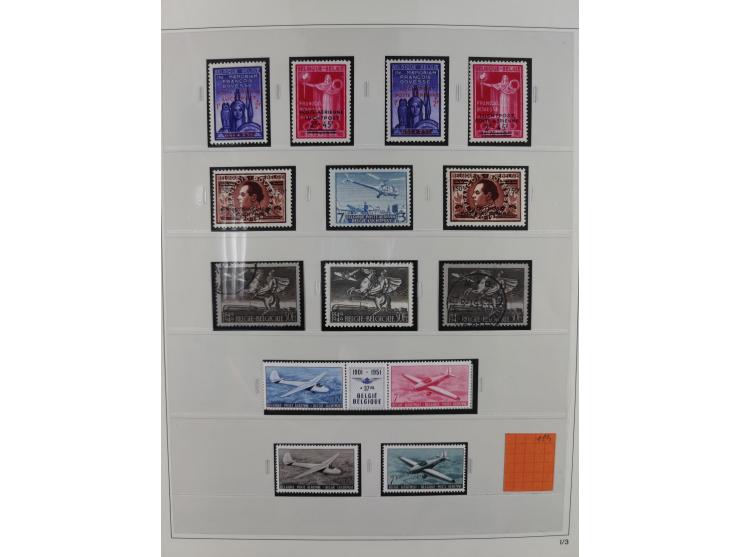 1849/1990, comprehensive mint and used collection in nine binders, except some issues more than complete, showing a deeply sc