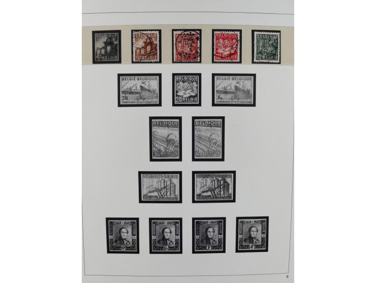 1849/1990, comprehensive mint and used collection in nine binders, except some issues more than complete, showing a deeply sc